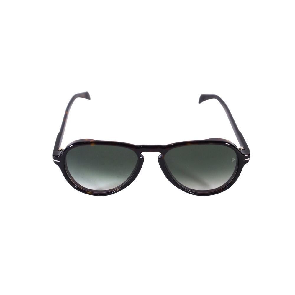David Beckham Lightweight Aviator Sunglasses - Tortoise/Grey Green Gradient-NWT - Picture 6 of 10